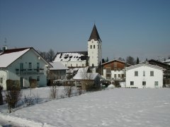 Ortsansicht im Winter