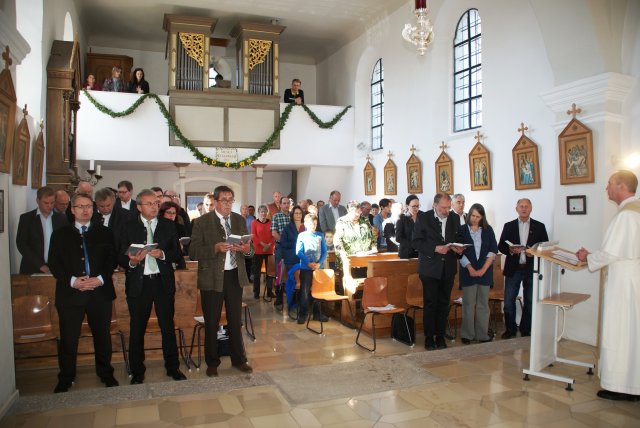 Bild Einweihung Orgel Hofdorf