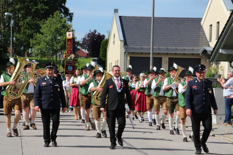 150 j. FFW Schirmherr, Vorstand, Festleiter