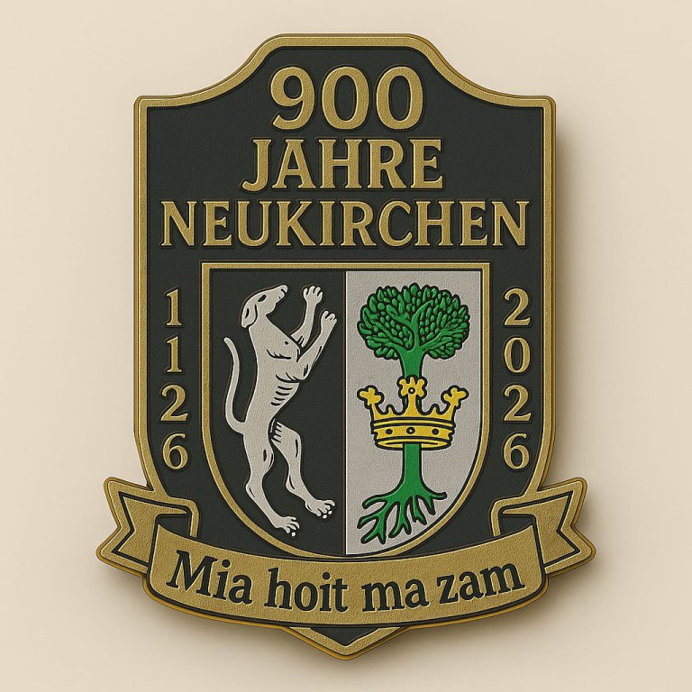 Wappen 900 Jahr-Feier Neukirchen