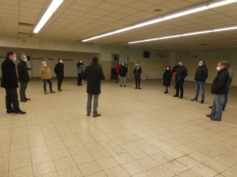 Bürgerhaus Besichtigung REWE 2