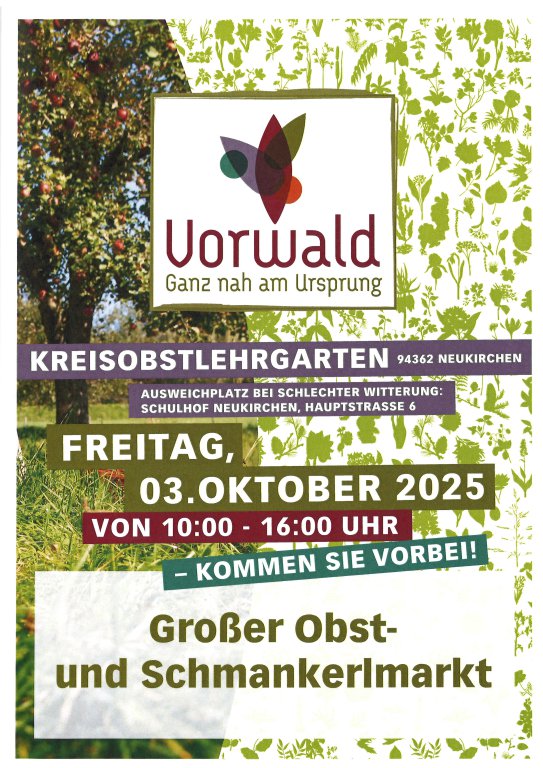 Obst- und Schmankerlmarkt 2025